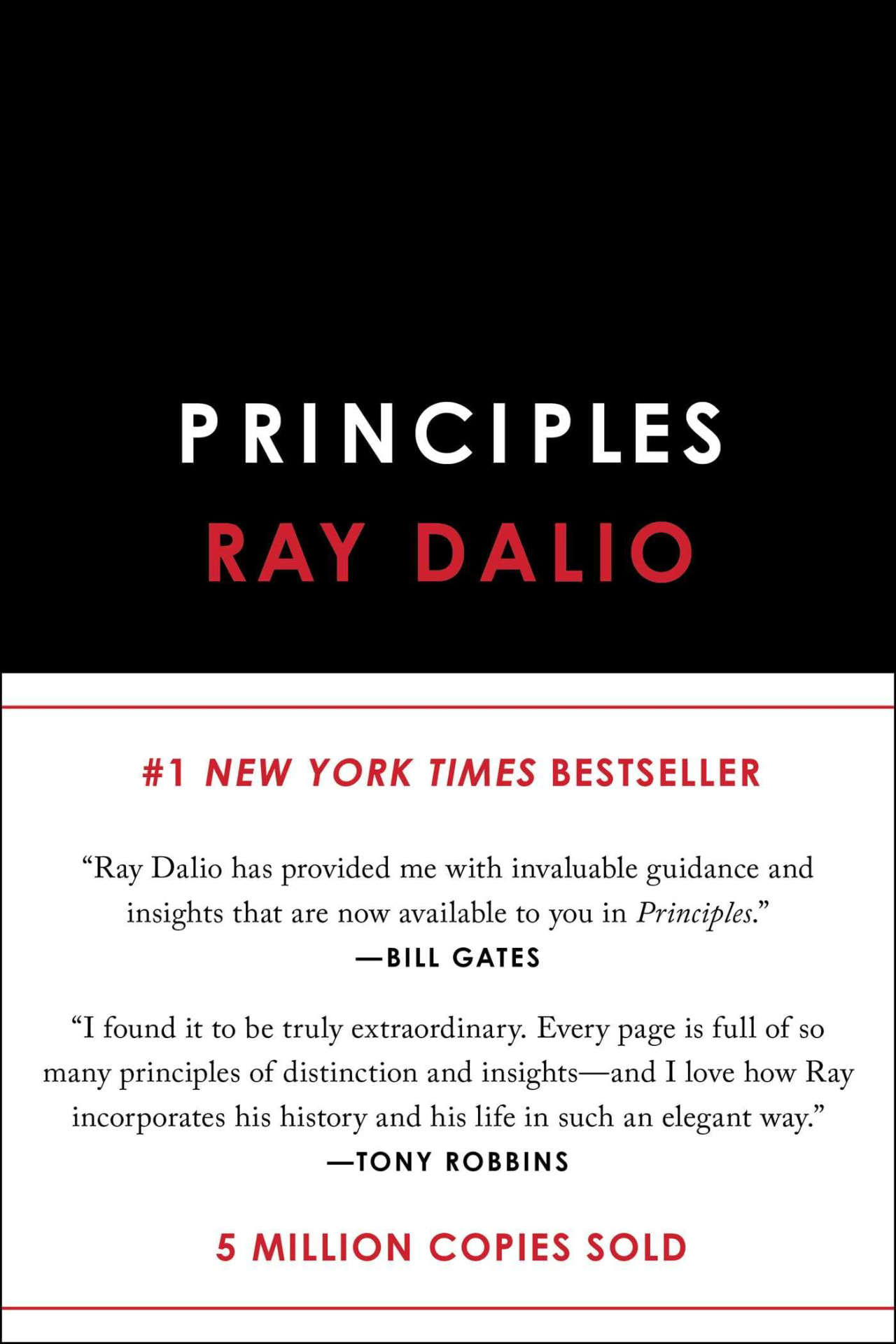 Cover of Principles: Life and Work by Ray Dalio